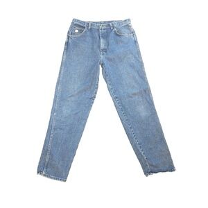 Wrangler 954WMAD Mens Straight Leg Jeans Blue Medium Wash 34x31 Made in USA